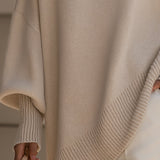 Ludovica | Oversized Jumper with Wide Neck