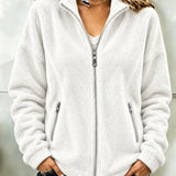 Women's loose-fit long-sleeve cardigan – Flowy and elegant