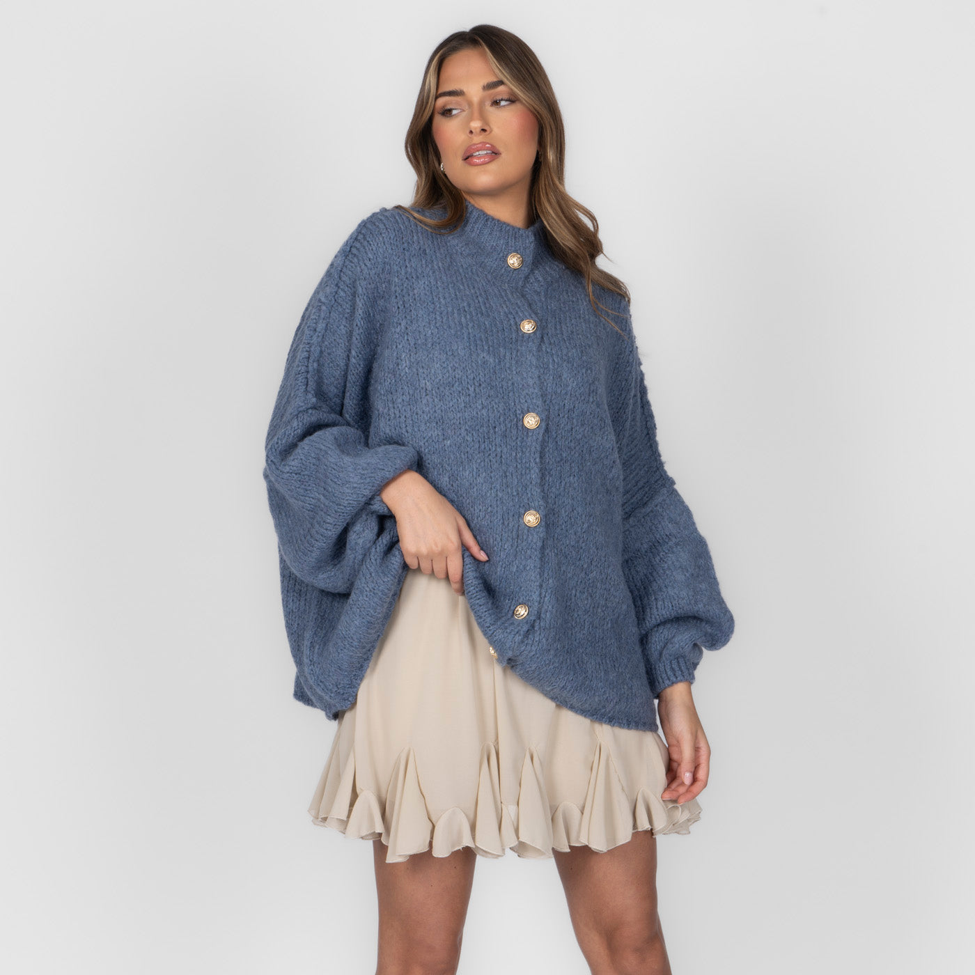 Oversized Cardigan "CozyGlam"