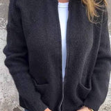 Women's Soft Knit Cotton Cardigan - Lightweight Layering