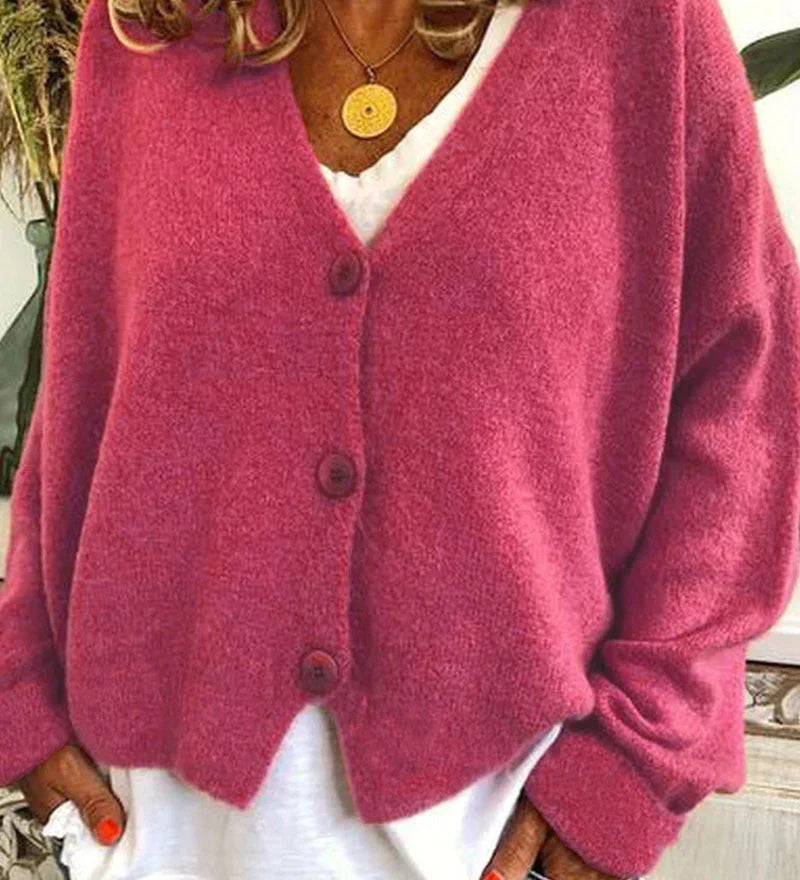 Elegant and Casual Cardigan for Women – Warm Daily Knit