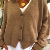 Casual and Elegant Women's Cardigan - Warm Knitwear for Everyday