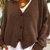 Casual and Elegant Women's Cardigan - Warm Knitwear for Everyday
