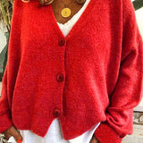Casual and Elegant Women's Cardigan - Warm Knitwear for Everyday