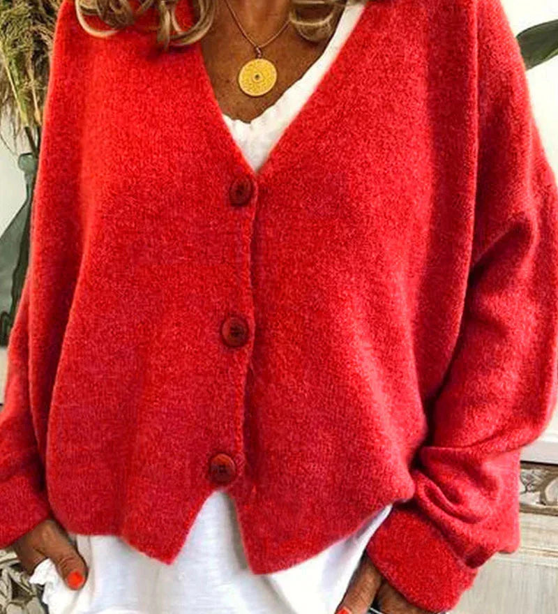 Elegant and Casual Cardigan for Women – Warm Daily Knit