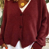 Casual and Elegant Women's Cardigan - Warm Knitwear for Everyday