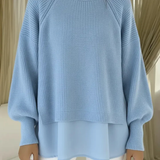 Women's two-piece-effect sweater – Chic and comfortable