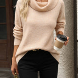 Elegant Convertible Knit for Women – Turtleneck Sweater or Bare Shoulders