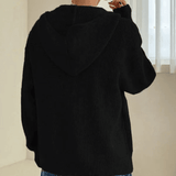 Women's Knit Zip-Up Hoodie