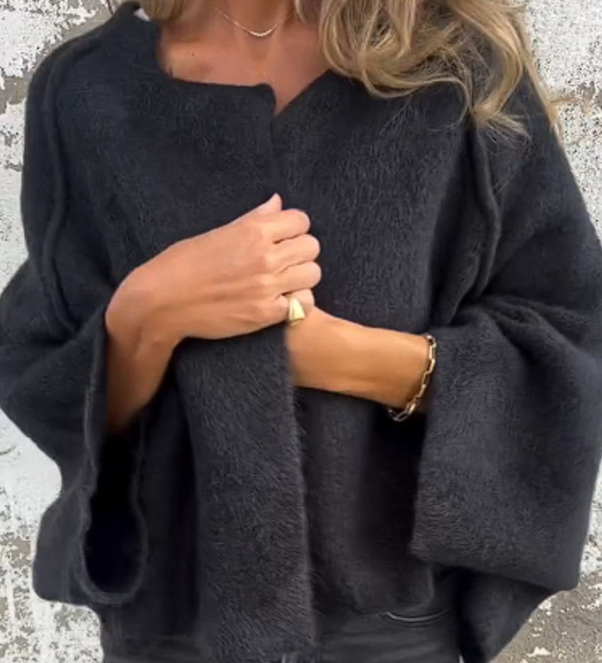 Open Cardigan for Women in Premium Knit Oversized – Warm and Luxurious Layer