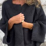 Premium Oversized Open Cardigan for Women - Warm and Luxurious Layer