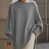 Ludovica | Oversized Jumper with Wide Neck