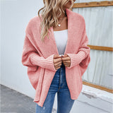 Loose knit vest for women