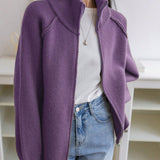 Women's Relaxed Fit Knit Coat - Soft and Easy