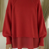 Women's two-piece-effect sweater – Chic and comfortable