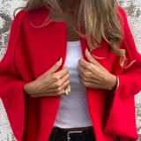 Premium Oversized Open Cardigan for Women - Warm and Luxurious Layer