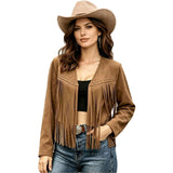 Long Women's Cardigan with Stud Details - Trendy and Comfortable