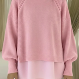 Women's two-piece-effect sweater – Chic and comfortable