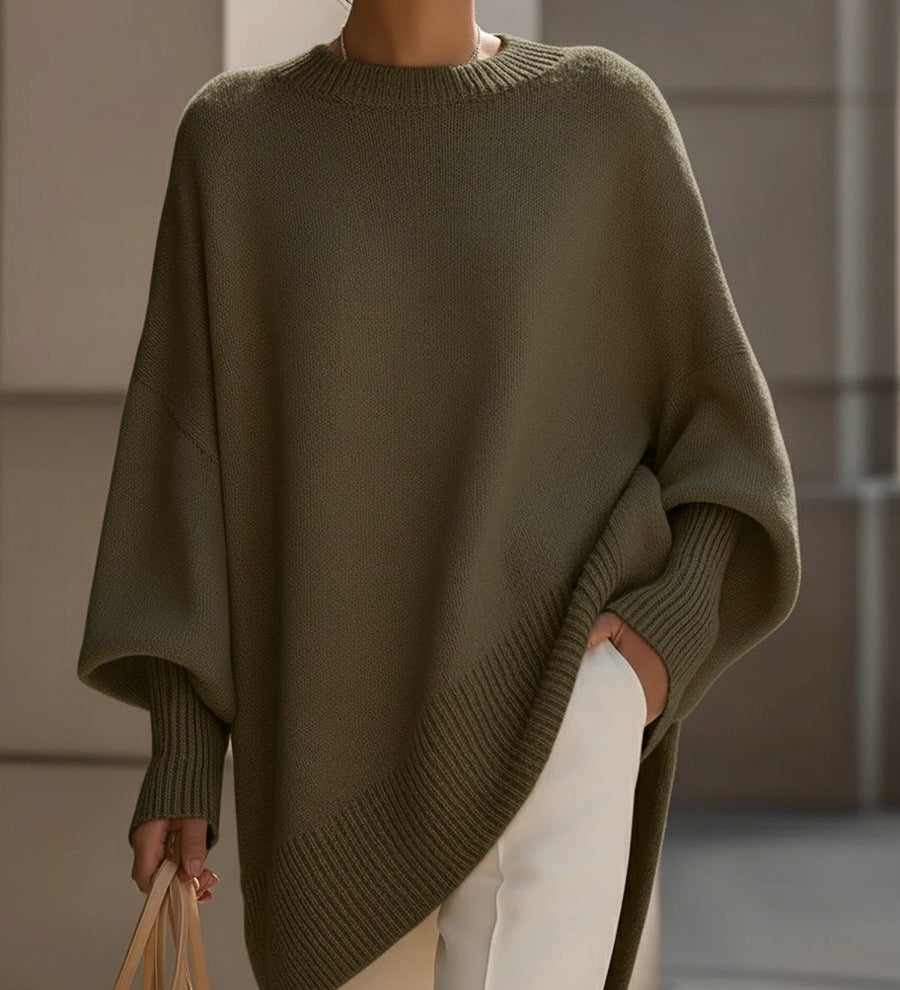 Oversized Poncho Effortless Elegance for Women