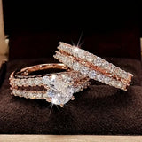 Eternal Radiance Ring Set