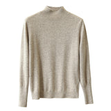 Basic women's high-neck sweater - Soft and essential