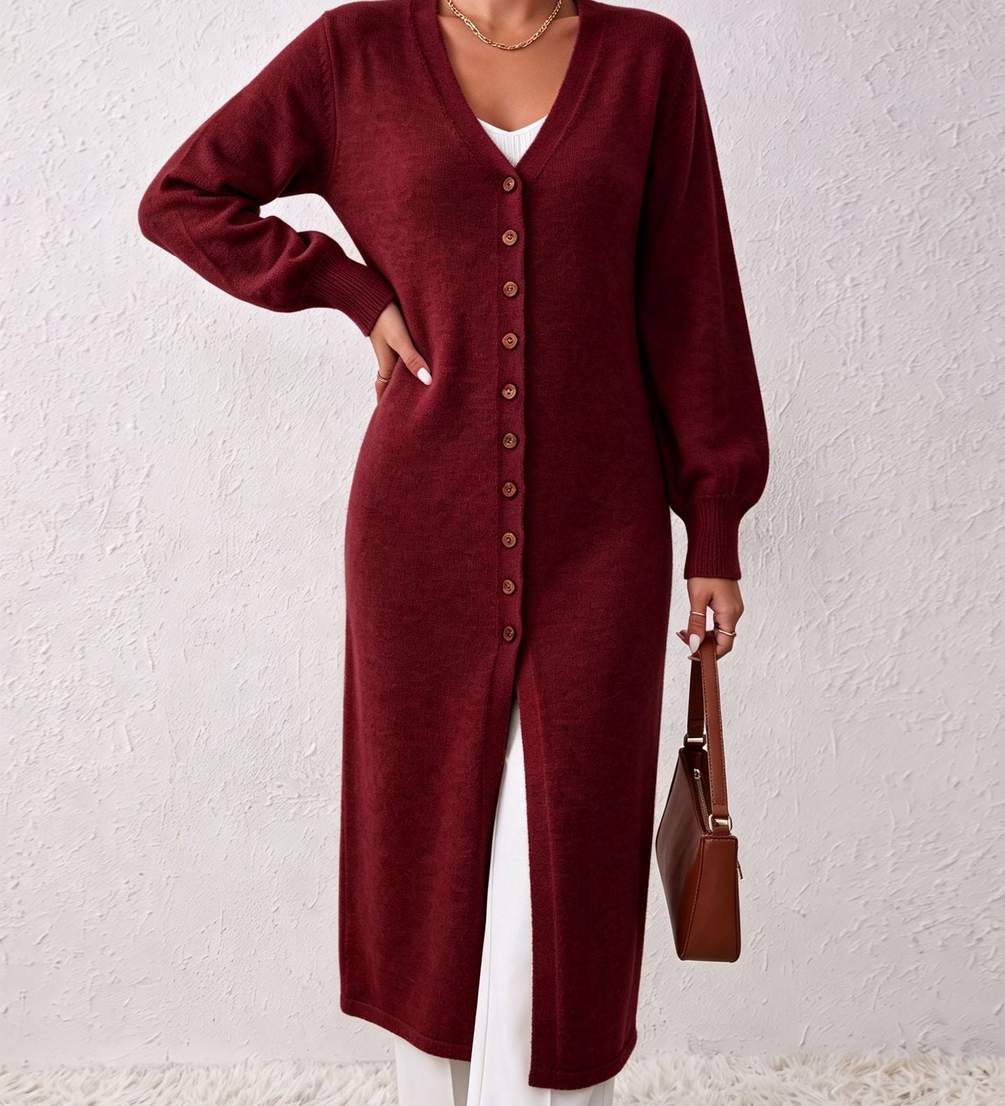 Women's knitted cardigan – Elegant, cosy, and trendy everyday style