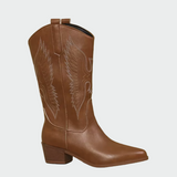 Cvita | Elegant leather cowboy boots for everyday western style