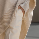Ludovica | Oversized Jumper with Wide Neck