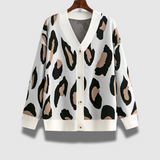 Premium Long Women's Cardigan with V-Neck