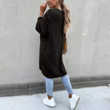 Long Oversized Cardigan for Women – Loose and Comfortable Knit