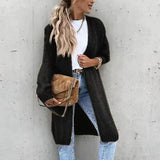Women's Oversized Long Cardigan - Wide and Comfortable Knit