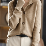 Women's Button Cardigan - Soft and Easy to Wear