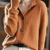 Women's Button Cardigan - Soft and Easy to Wear