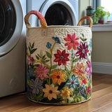 Wildflower | Quilted Storage Basket