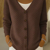Eleonora | Quilted Cardigan with Buttons