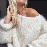 Elegant Soft Sweater for Women – Oversized Sweater with Long Sleeves