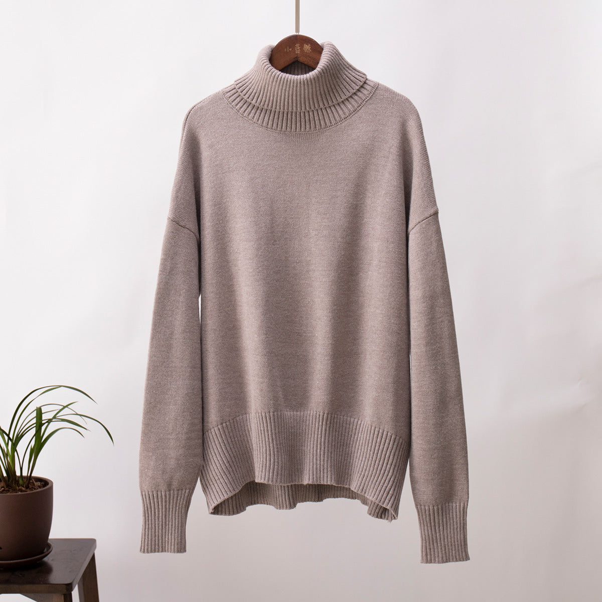 Luxurious and Soft Turtleneck Sweater for Women