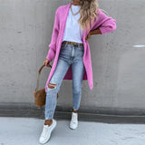 Long Oversized Cardigan for Women – Loose and Comfortable Knit