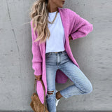 Long Oversized Cardigan for Women – Loose and Comfortable Knit