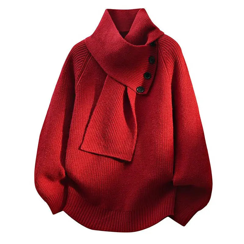 Luxury Women's Soft Knit Sweater – Warm, Elegant, and Comfortable Style.