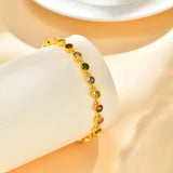 Luminous Rainbow Charm Bracelet