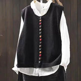 Wide Women's Cardigan – V-Neck and Short Sleeves