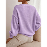 Women's soft relaxed-fit sweater - Comfortable and versatile