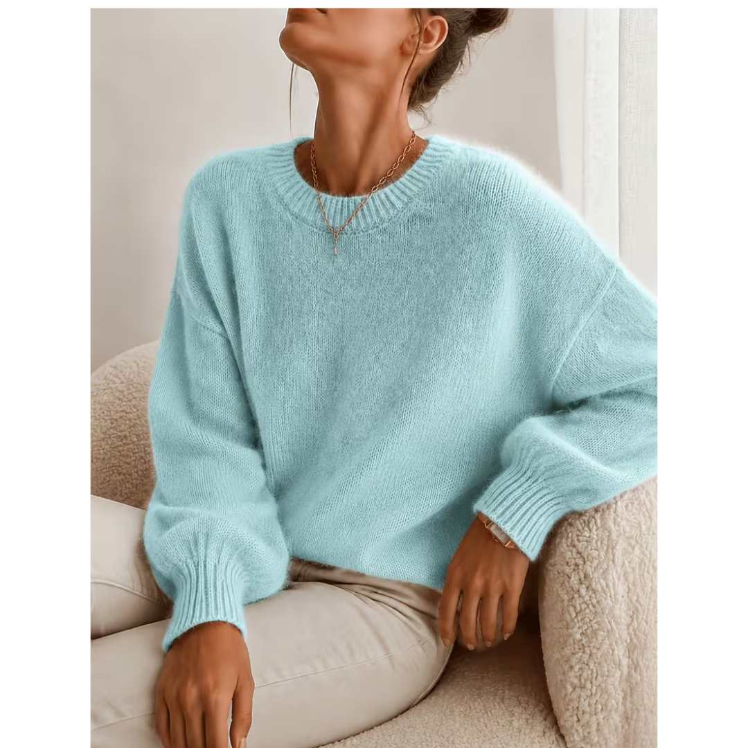 Women's soft relaxed-fit sweater - Comfortable and versatile
