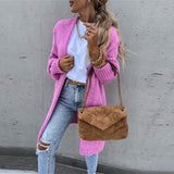 Long Casual Knit Gilet for Women
