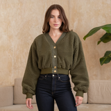 Women's Soft Lambswool Knitted Cardigan