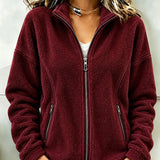 Women's loose-fit long-sleeve cardigan – Flowy and elegant