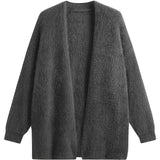 Women's Thick Knit Cardigan – Warm and Comfortable Style for Autumn and Winter