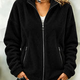 Women's loose-fit long-sleeve cardigan – Flowy and elegant