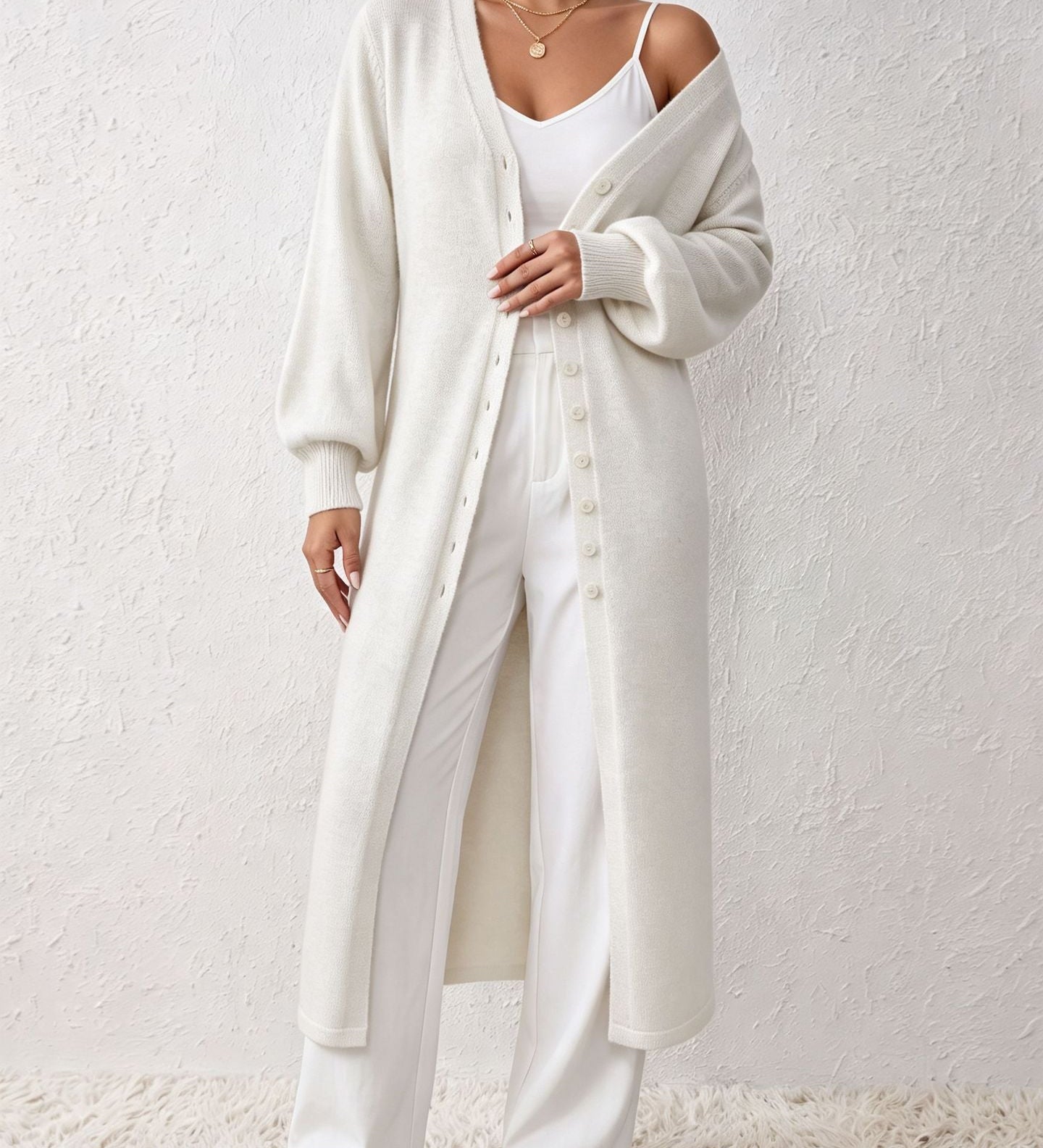 Women's Knitted Cardigan – Elegant, Warm, and Refined Style for Every Day